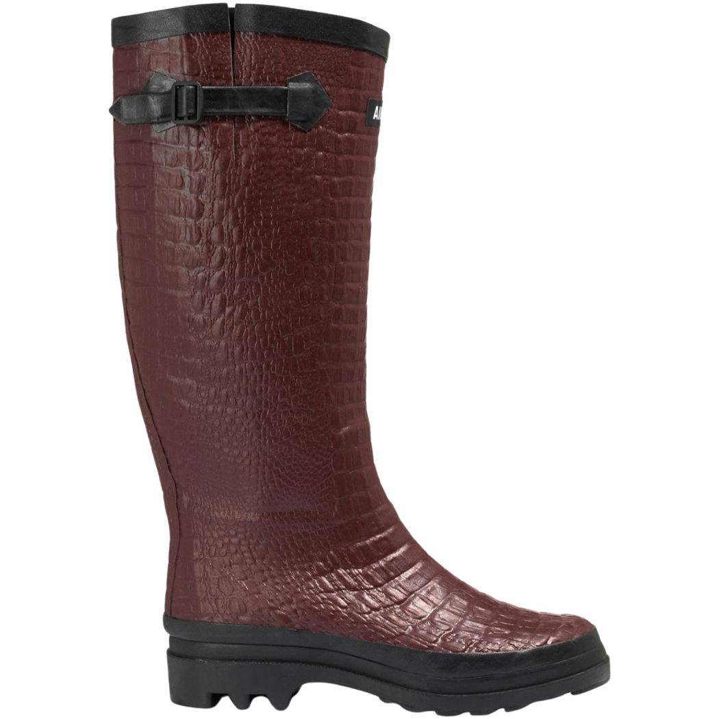 2026 Aigle Dames Aiglentine 2 Croc Wellington Laarzen ND7834 - Elderberry